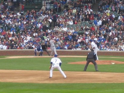 The Batter Hits the Ball