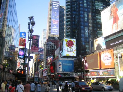 Times Square... Il posto più caotico di sempre