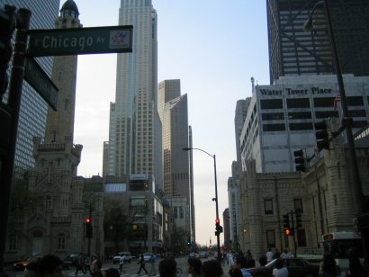 Eccoci, questa è Michigan Ave