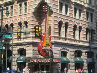 L'immancabile Hard Rock Cafè