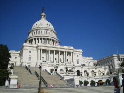 Famoso edificio della Capitale dove siede il Senato